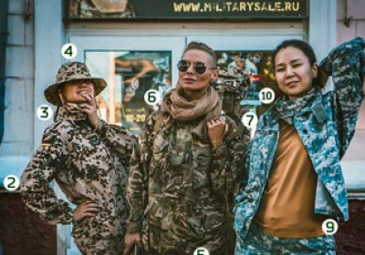 Девушки в камуфляже