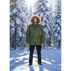 Фото: “Куртка HUSKY DENALI D.GREEN/D.GREEN Classic”, купить в интернет магазине