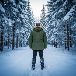 Фото: “Куртка HUSKY DENALI D.GREEN/D.GREEN Classic”