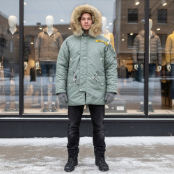 Фото: “Куртка HUSKY MILITARY OLIVE/OLIVE”