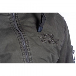 Мужская хлопковая куртка с капюшоном Foersverd Adler FS-BJ-01-О, оливковая