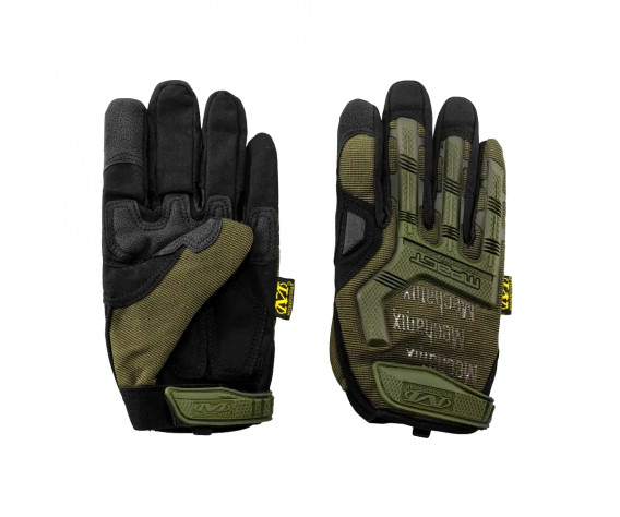 Перчатки Mechanix ESDY, зеленый, черный