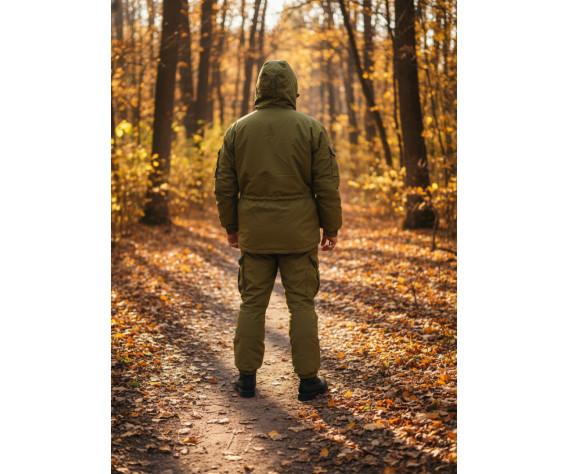 Фото: “Костюм Горка 8 на флисе, демисезон, ткань Канада олива светлая”, купить в интернет магазине
