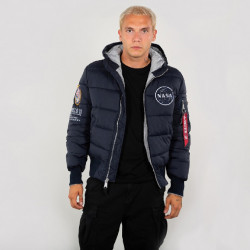 Фото: “Бомбер ALPHA APOLLO11 industries NASA СИНИЙ”, купить в интернет магазине