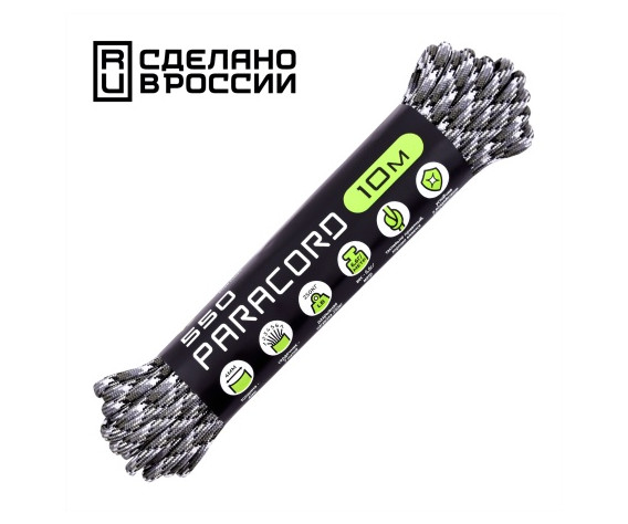 Фото: “Паракорд 550 CORD nylon 10М RUS siberian camo”, купить в интернет магазине