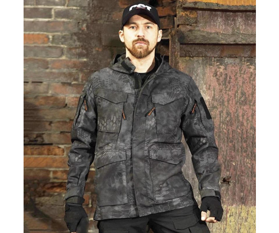 Фото: “Ветровка HONOR FOREVER TACTICAL JACKET Черный питон”, купить в интернет магазине