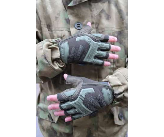 Фото: “Перчатки MECHANIX M-Pact Fingerless Covert короткие ОЛИВА”, купить в интернет магазине