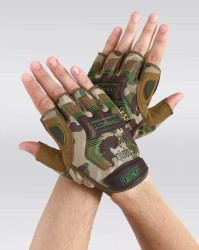 Фото: “Перчатки MECHANIX M-PACT COVERT короткие с резин защитой БЕЖ”, купить в интернет магазине