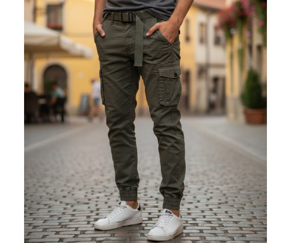 Фото: “Брюки Jogger Olive Light”, купить в интернет магазине