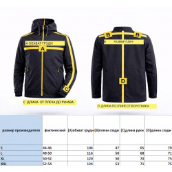 Фото: “Куртка Emersongear Blue label ветрозащитная с мягкой подкладкой EMB9571BK”