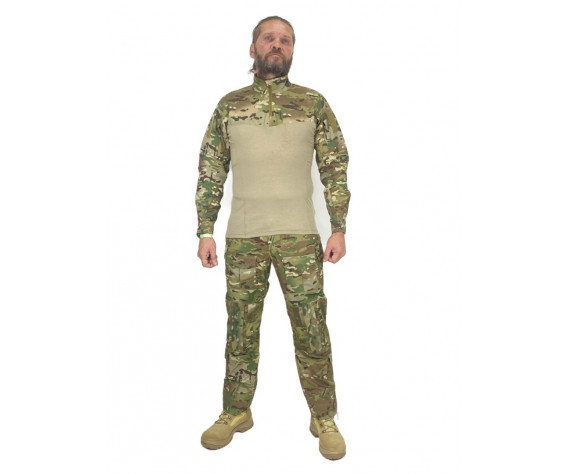 Фото: “Костюм TACTICAL COMBAT рип-стоп тройка (ВКПО 3.0) мультикам”, купить в интернет магазине