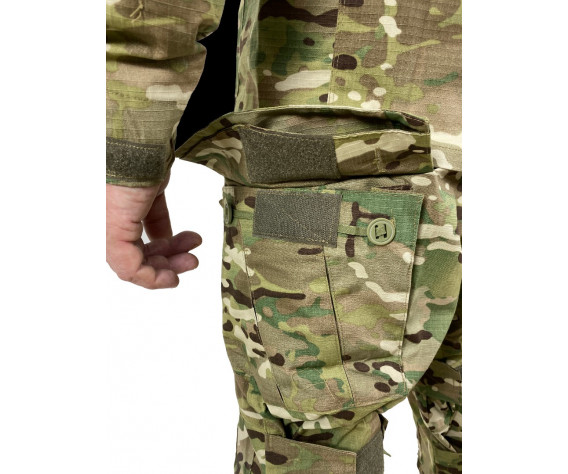 Фото: “Костюм TACTICAL COMBAT рип-стоп тройка (ВКПО 3.0) мультикам”, купить в интернет магазине