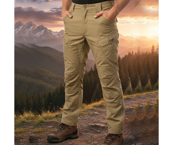 Фото: “Брюки UTL стрейч нейлон 88% спандекс 12% Бежевый”, купить в интернет магазине