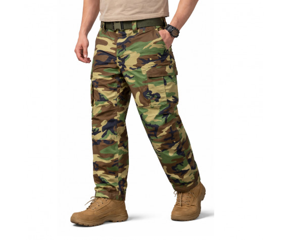 Фото: “Брюки Helikon BDU Woodland US”, купить в интернет магазине