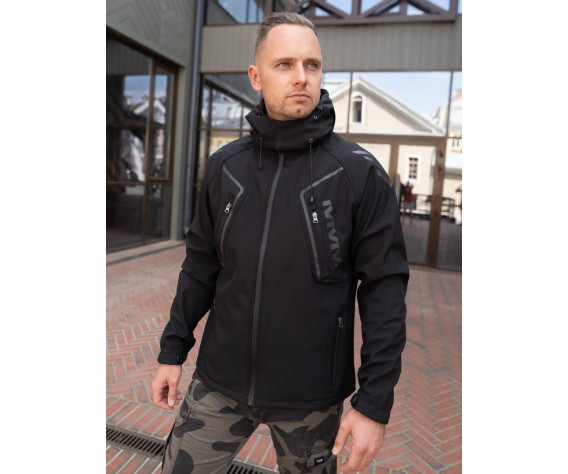Фото: “Куртка SoftShell, black”, купить в интернет магазине