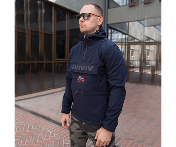 Фото: “Анорак короткий, dark blue”, купить в интернет магазине