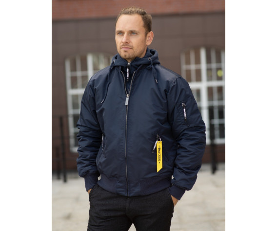 Фото: “Лётная куртка с капюшоном MA-1 HOOD, rep_blue”, купить в интернет магазине