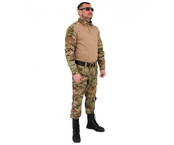 Фото: “Костюм тактический летний с наколенниками и налокотниками, multicam-camo”, купить в интернет магазине