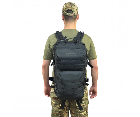 Фото: “Многофункциональный рюкзак с системой MOLLE (Черный 45-50 л)”, купить в интернет магазине