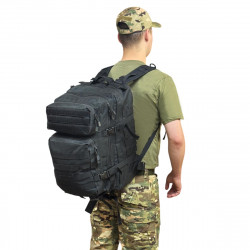 Фото: “Многофункциональный рюкзак с системой MOLLE (Черный 45-50 л)”