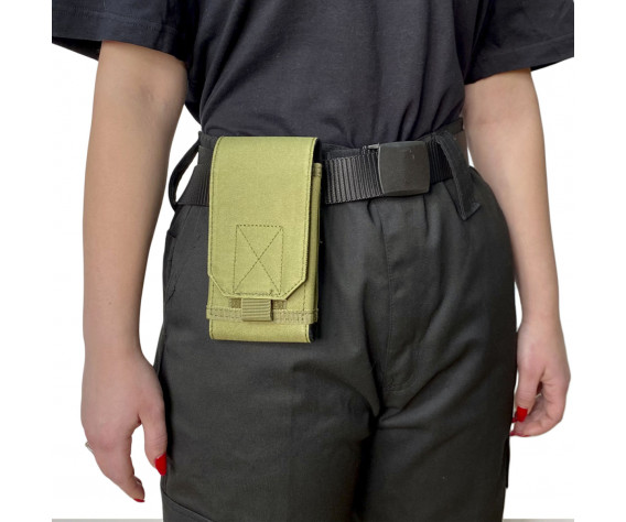 Фото: “Армейский подсумок MOLLE для смартфонов (Олива) №202”, купить в интернет магазине