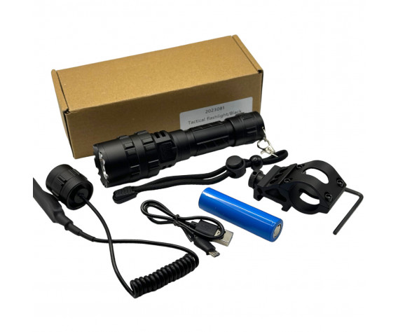 Фото: “Подствольный фонарь с выносной кнопкой и креплением на планку Вивер/Пикатинни №”, купить в интернет магазине