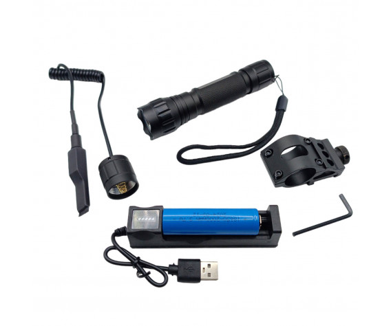 Фото: “Тактический подствольный фонарь с выносной кнопкой”, купить в интернет магазине