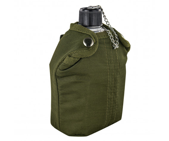 Фото: “Походный армейский набор фляга+котелок в чехле - Фляга объемом 1000 мл. + котелок 600 мл”, купить в интернет магазине