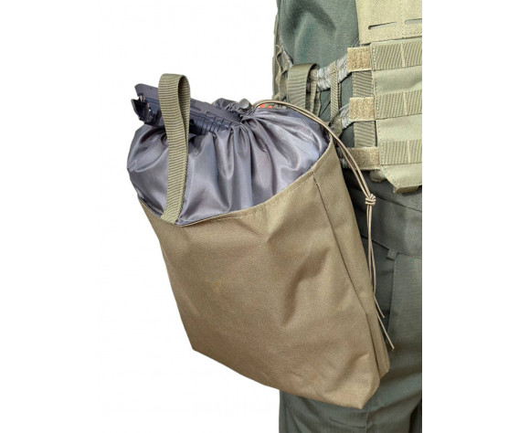Фото: “Тактический подсумок для сброса магазинов – увеличенный 32х32см (Олива)”, купить в интернет магазине