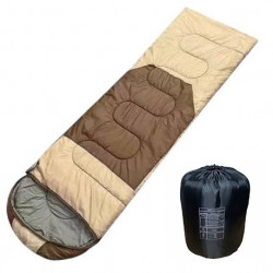 Фото: “Спальный тёплый мешок 2.4 кг (хаки+песок)”
