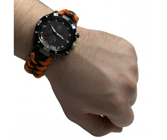 Фото: “Мужские часы с браслетом из паракорда”, купить в интернет магазине