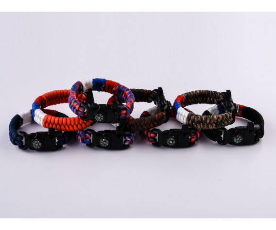 Фото: “Браслет со свистком (компас и огниво)”, купить в интернет магазине