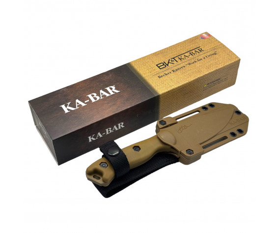Фото: “Тактический нож KA-BAR BK18 Becker Harpoon (Песок)”, купить в интернет магазине