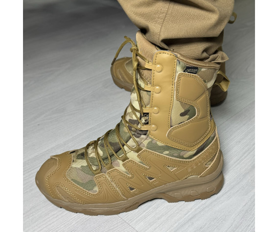Фото: “Ботинки Тактические, высокие Salomon 4D”, купить в интернет магазине