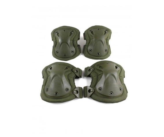 Фото: “Комплект наколенники и налокотники Tactica 7.62 «‎X-Form»”, купить в интернет магазине
