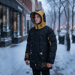 Фото: “Куртка N3B INSTRUCTOR BLACK/ORANGE XL”, купить в интернет магазине