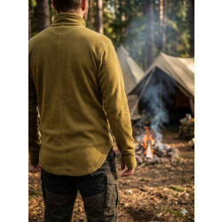 Фото: “Термоводолазка флисовая Англия, на молнии, Олива.”