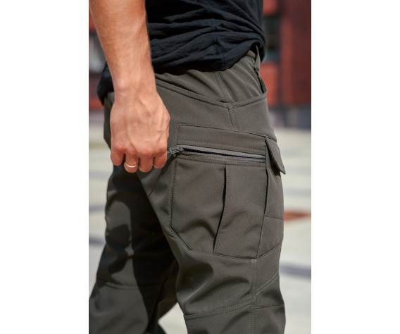 Фото: “Брюки Urban Softshell Taiga Green | Army Stroll”, купить в интернет магазине
