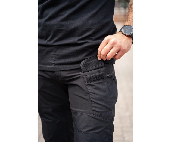 Фото: “Брюки Hybrid Black | Army Stroll”, купить в интернет магазине