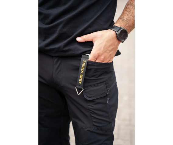 Фото: “Брюки Hybrid Black | Army Stroll”, купить в интернет магазине