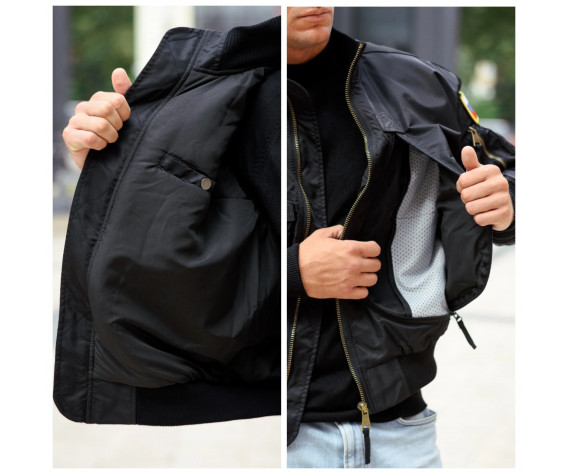 Фото: “Куртка Pilot P2 Warm Black | ARMY STROLL”, купить в интернет магазине
