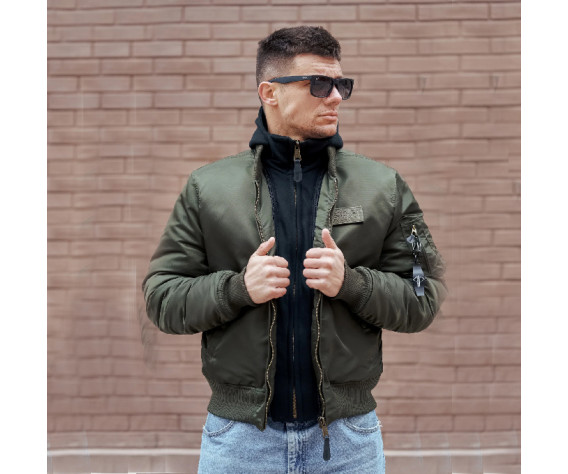 Фото: “Куртка бомбер D-tec SP-04 Olive | Army Stroll”, купить в интернет магазине