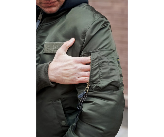 Фото: “Куртка бомбер D-tec SP-04 Olive | Army Stroll”, купить в интернет магазине