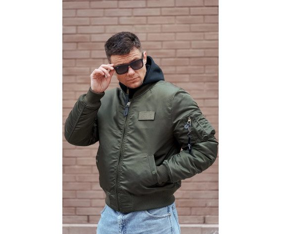 Фото: “Куртка бомбер D-tec SP-04 Olive | Army Stroll”, купить в интернет магазине