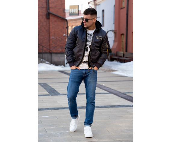 Фото: “Куртка бомбер D-tec SP-04 Navy | Army Stroll”, купить в интернет магазине