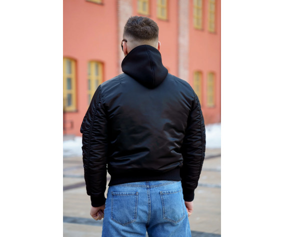 Фото: “Куртка бомбер D-tec SP-04 Black | Army Stroll”, купить в интернет магазине