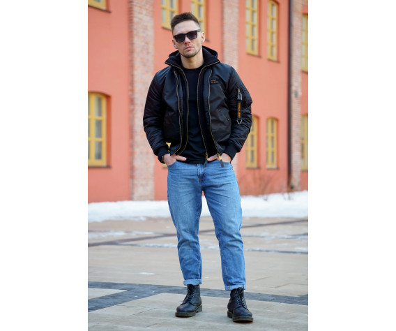 Фото: “Куртка бомбер D-tec SP-04 Black | Army Stroll”, купить в интернет магазине