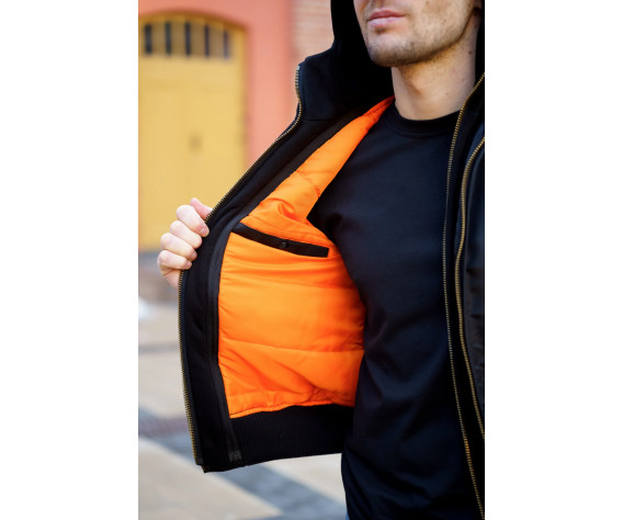 Фото: “Куртка бомбер D-tec SP-04 Black | Army Stroll”, купить в интернет магазине