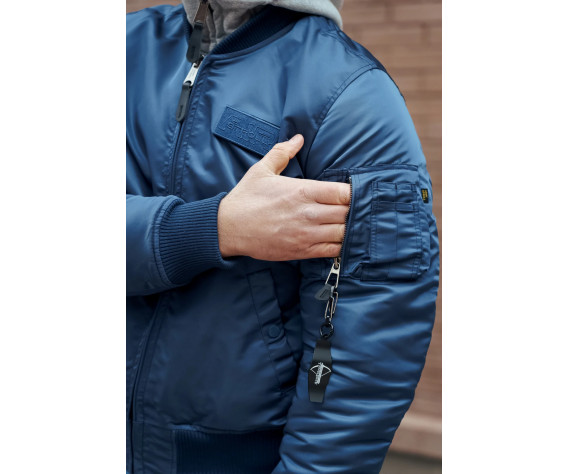 Фото: “Куртка бомбер D-tec SP-04 Blue | Army Stroll”, купить в интернет магазине