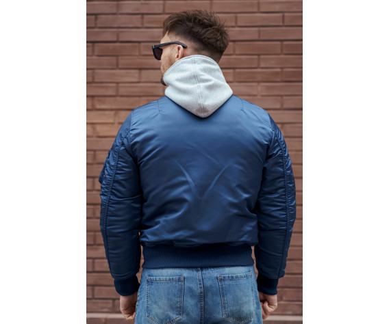 Фото: “Куртка бомбер D-tec SP-04 Blue | Army Stroll”, купить в интернет магазине